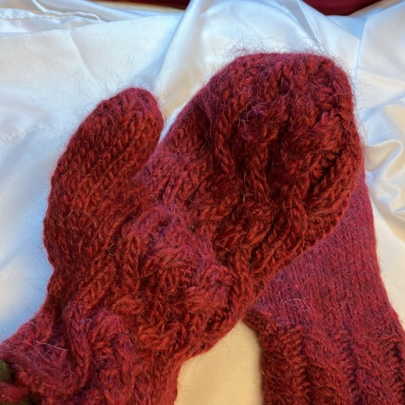 Handcrafted Crochet Mittens - Picture 3 of 5
